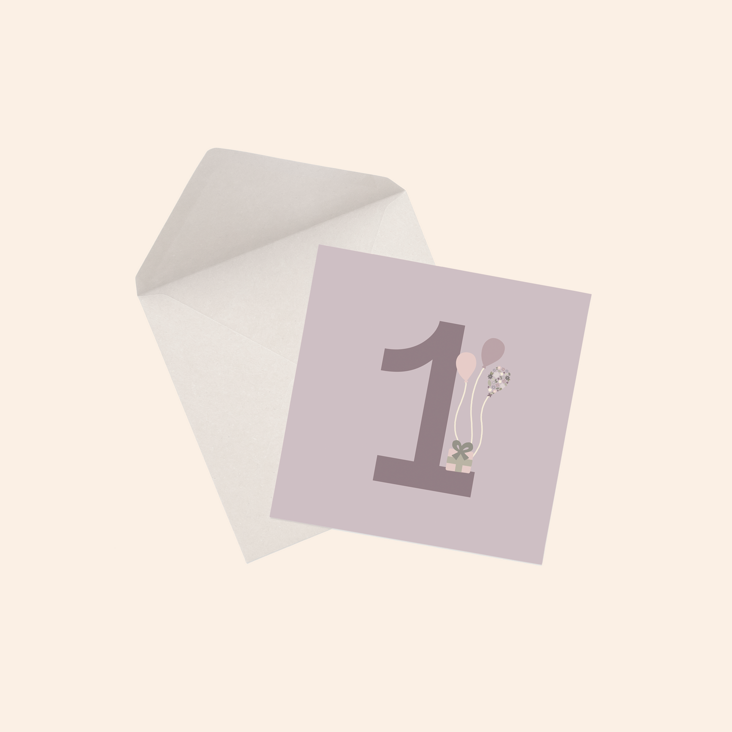 Birthday Numbers - Purple