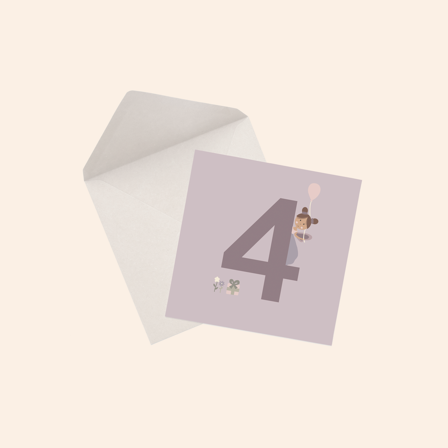 Birthday Numbers - Purple