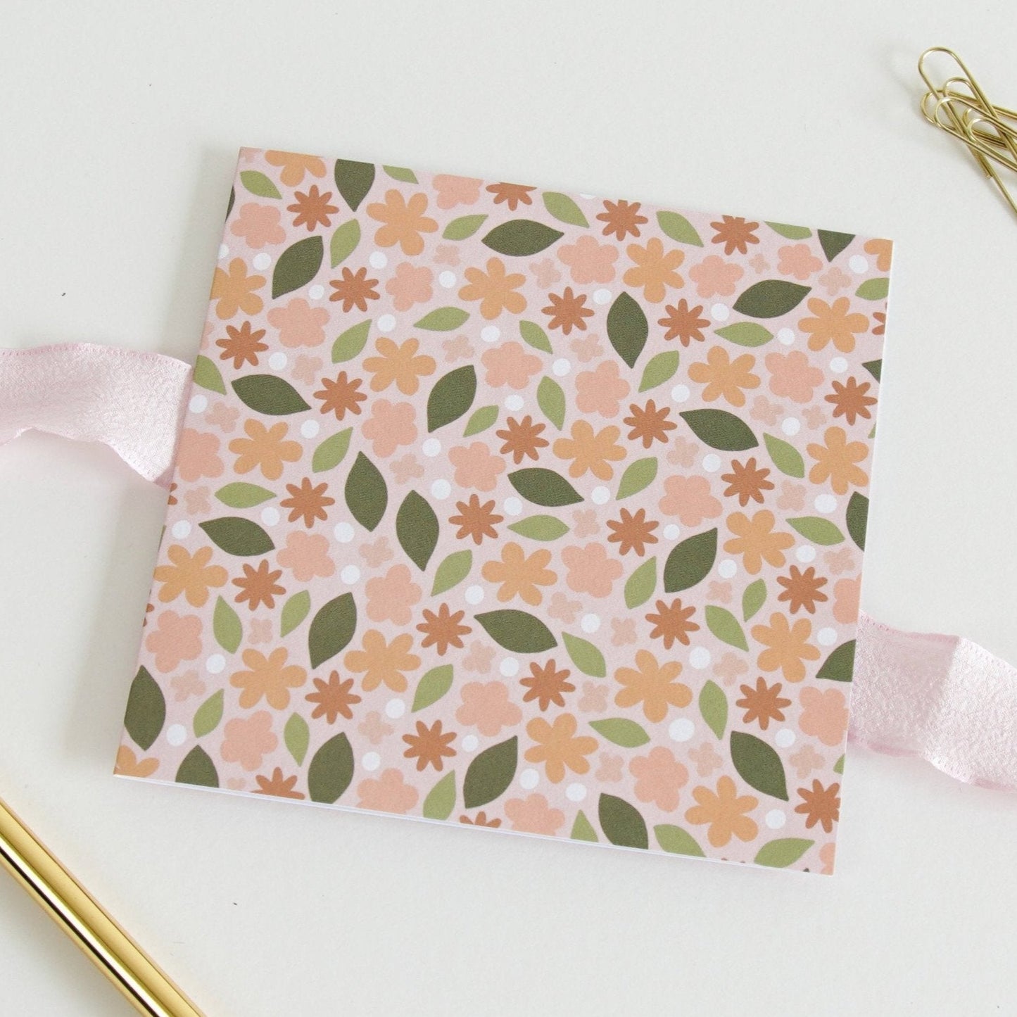 Floral Pattern Greeting Card