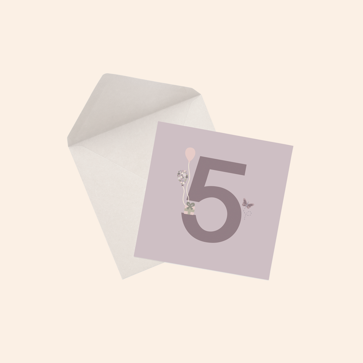Birthday Numbers - Purple
