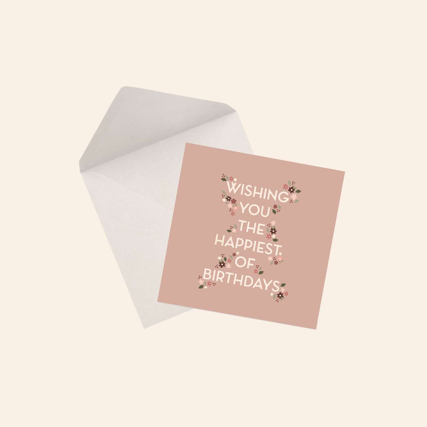 Happiest of Birthdays Greeting Card