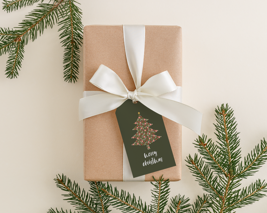 Christmas Tree Gift Tag