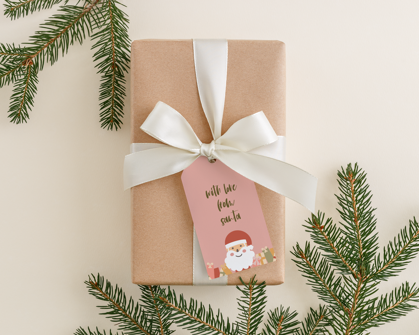 From Santa Gift Tag