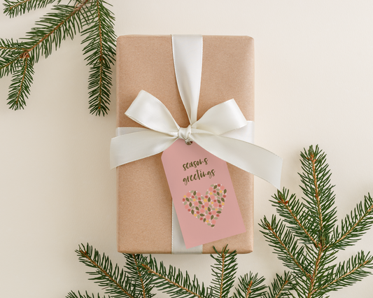 Seasons Greetings Gift Tag